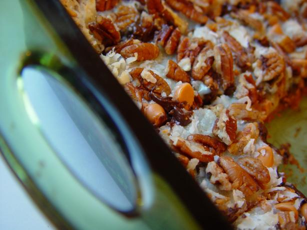 Seven Layer Magic Bars. Photo by Shire Born