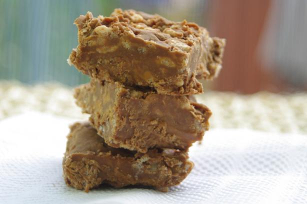 Rice  Krispies Bars Loaded!!. Photo by Redsie