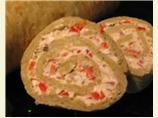 Savoury Potato Roll With Cream Cheese Filling