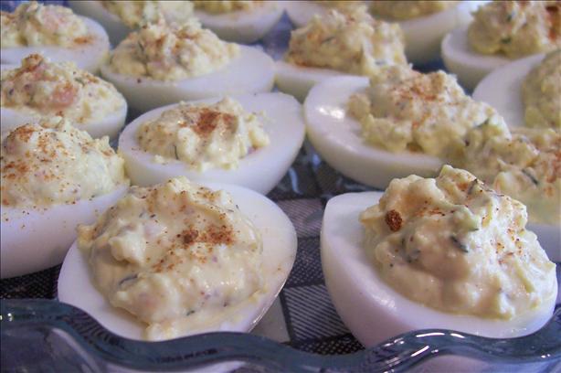 Shrimp Deviled Eggs. Photo by islandgirl77551
