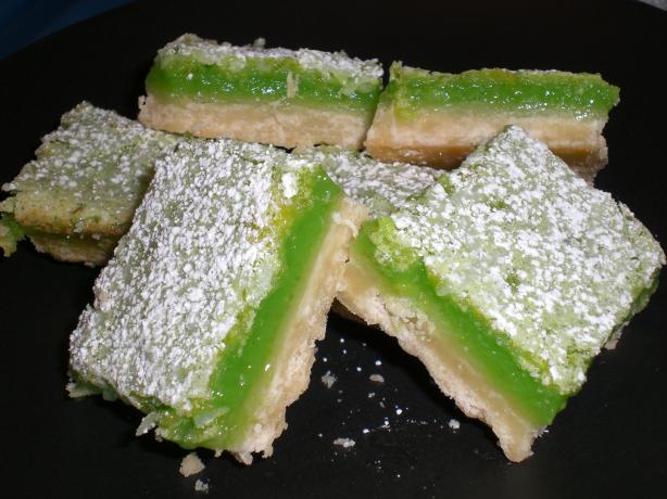 Coconut Lime Bars. Photo by Rollin in the Dough!