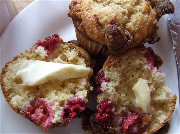 Raspberry Streusel Muffins. Photo by Webgrrl74