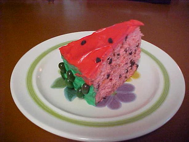 Watermelon Cake. Photo by Chef PotPie