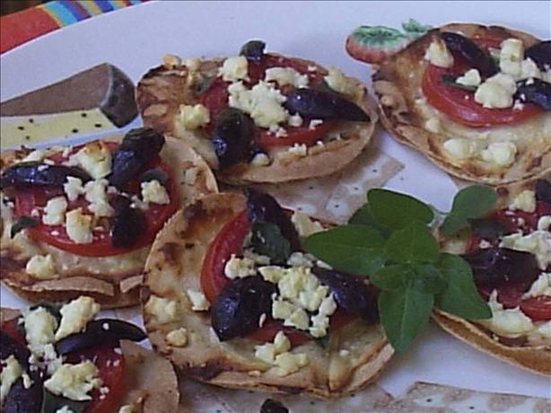 Mediterranean Pizzas. Photo by Fairy Nuff