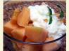 Cantaloupe With Honey Ginger Dressing