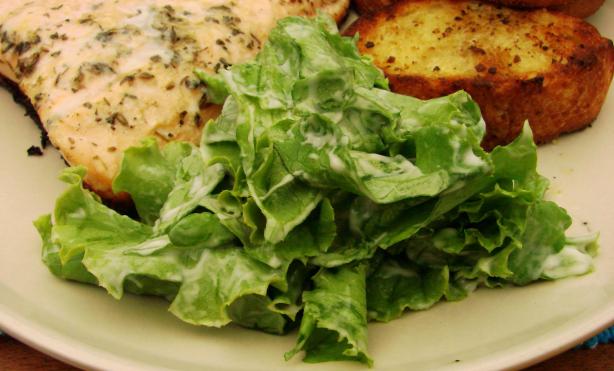 Leaf Lettuce Salad. Photo by Boomette