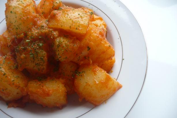 Potatoes With Plenty of Peppy Paprika. Photo by Tea Jenny