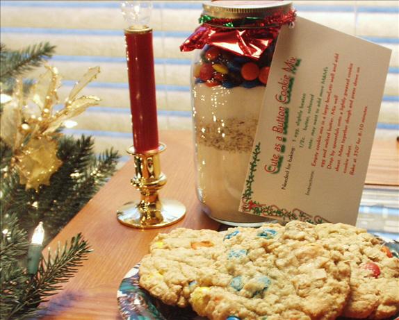 Cute As a Button Cookie Mix in a Jar. Photo by Marsha D.