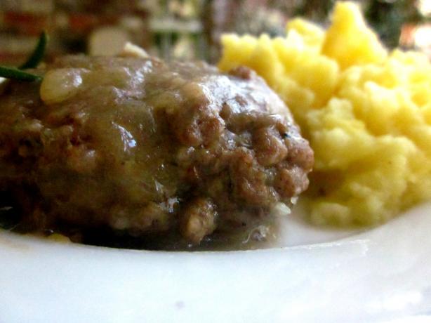 Amish Salisbury Steak. Photo by gailanng