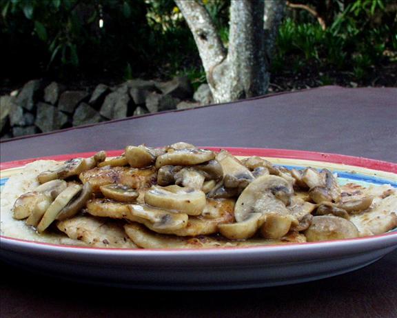 Turkey Fillet in Mushroom Sauce. Photo by Marsha D.