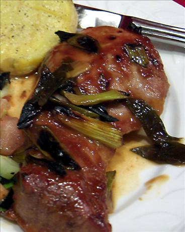 Hoisin and Honey Glazed Pork Chops. Photo by Derf