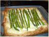 Asparagus and Brie Open Pastry. Recipe by love4culinary