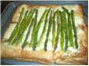 Asparagus and Brie Open Pastry