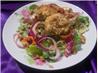 Herbed Warm Goat Cheese Salad