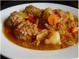 Meatball Soup (Sopa De Albondigas)