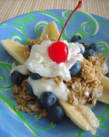 Breakfast Banana Split. Photo by Marg (CaymanDesigns) Breakfast Banana Split. Photo by Marg (CaymanDesigns)