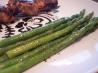 Asparagus Salad with Lime Vinaigrette. Recipe by Evie*