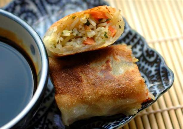 Vegetarian Spring Rolls. Photo by Sackville