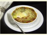 Huevos Rancheros in Tomatillo Ranchero Sauce