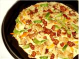 Homemade Hash Browns Omelet