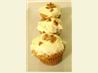 Banana Muffins With Mascarpone Cream Frosting or Spread