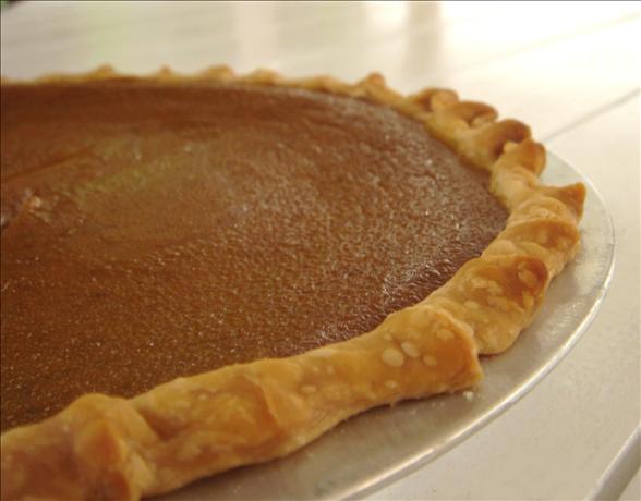 Pumpkin Eggnog Pie. Photo by Hadice