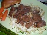 Beef Tips & Noodles