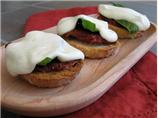 Mozzarella "s'mores"