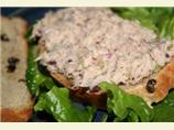 Tuna Salad Sandwich With Raisin Bread