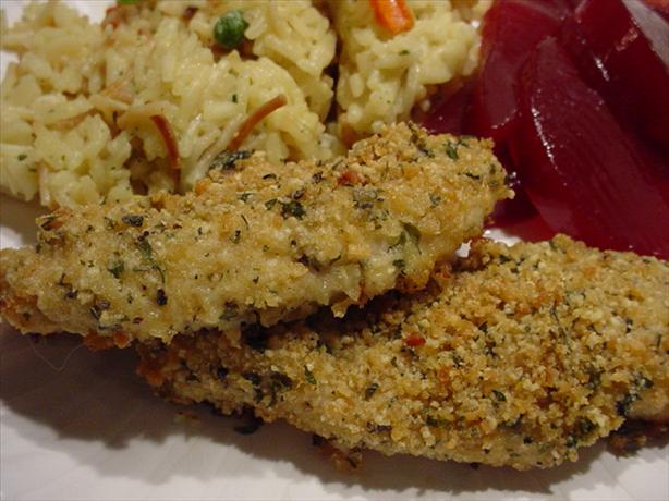 Parmesan Chicken Fingers or Filets. Photo by *Asha*
