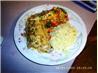 Chicken With a Creamy Vegetable Sauce. Recipe by PickyEatersRUs