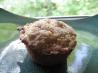 Apple Nut Cinnamon Muffins With Brown Sugar-Cinnamon Topping. Recipe by Kittencalskitchen