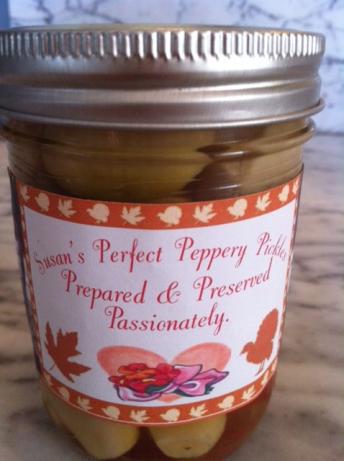 Pickled Garlic with Hot Pepper. Photo by ms.susan