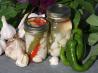 Pickled Garlic with Hot Pepper