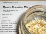 Ranch Dressing Mix