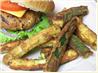Kittencal's Fried Parmesan Zucchini Sticks