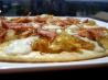 Caramelized Onion & Gorgonzola Pizza. Recipe by TheBostonBean