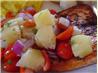 Grilled Cajun Salmon With Tomato Pineapple Salsa