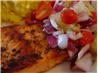 Grilled Cajun Salmon With Tomato Pineapple Salsa. Recipe by CountryLady