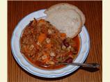 Minestrone Soup With Meat. Photo by Bella Donna