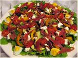 Karl's Chargrilled Vegetable Salad. Photo by LilKiwiChicken