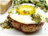 Steak Hache Avec Oeufs a Cheval (Hamburgers W/ Eggs on Horseback