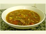 Beef Barley Veggy Soup - Crock Pot. Photo by Marie Nixon