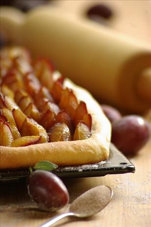 Traditional German Plum Cake (Zwetschgenkuchen). Photo by Thorsten