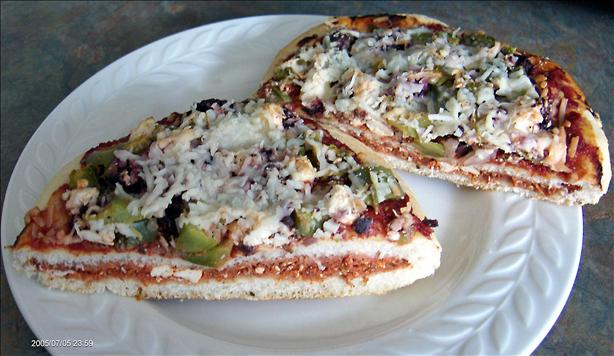 Greek Pita Pizza. Photo by Derf