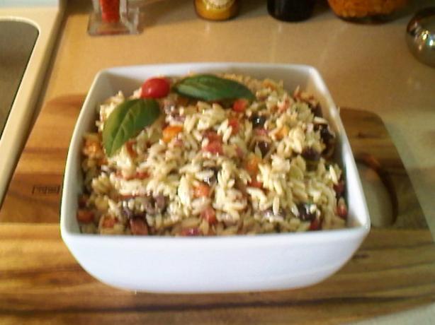 Zippity Dooo Daaaa Orzo Salad!. Photo by Ann Cecile