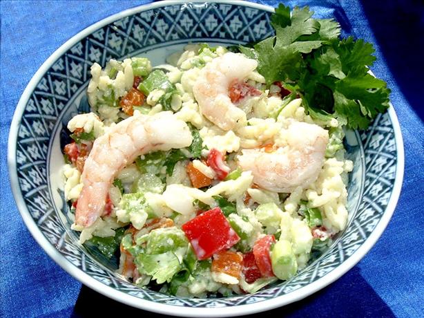 Orzo Shrimp Salad. Photo by Bergy