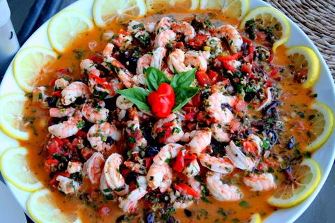Mediterranean Scampi. Photo by Chez Michelle