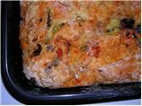 Savory Shrimp  and Couscous Pie