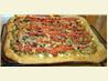 Mediterranean Pizza With Caramelized Onions